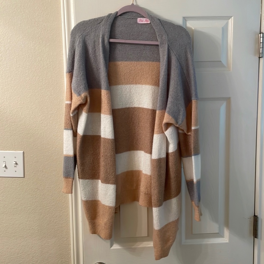 Pink Lily Cardigan